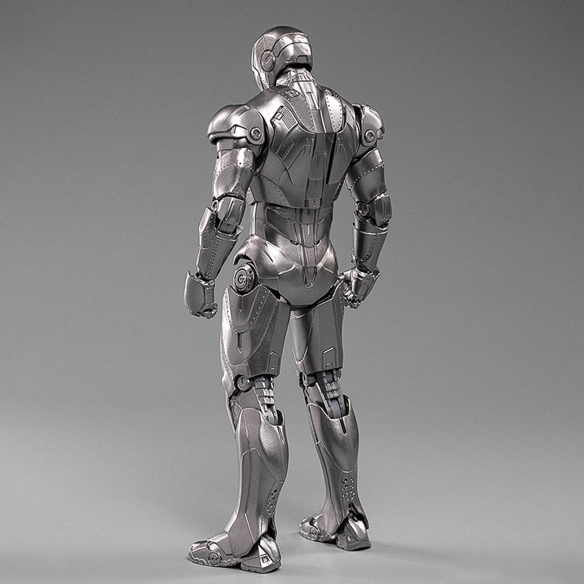 ZD Toys - Colección completa: Serie Aniversario (versión no luminosa): Iron Man MK2 (1906-02), figura de acción en miniatura a escala 1:10