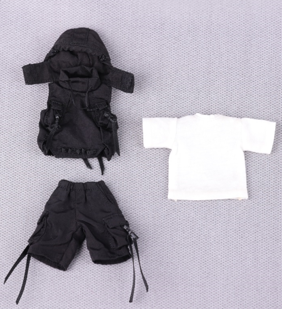 Hasuki CS012A - Figura a escala 1/12 - Ropa para muñeca: Conjunto funcional para figura de acción coleccionable de 12 pulgadas