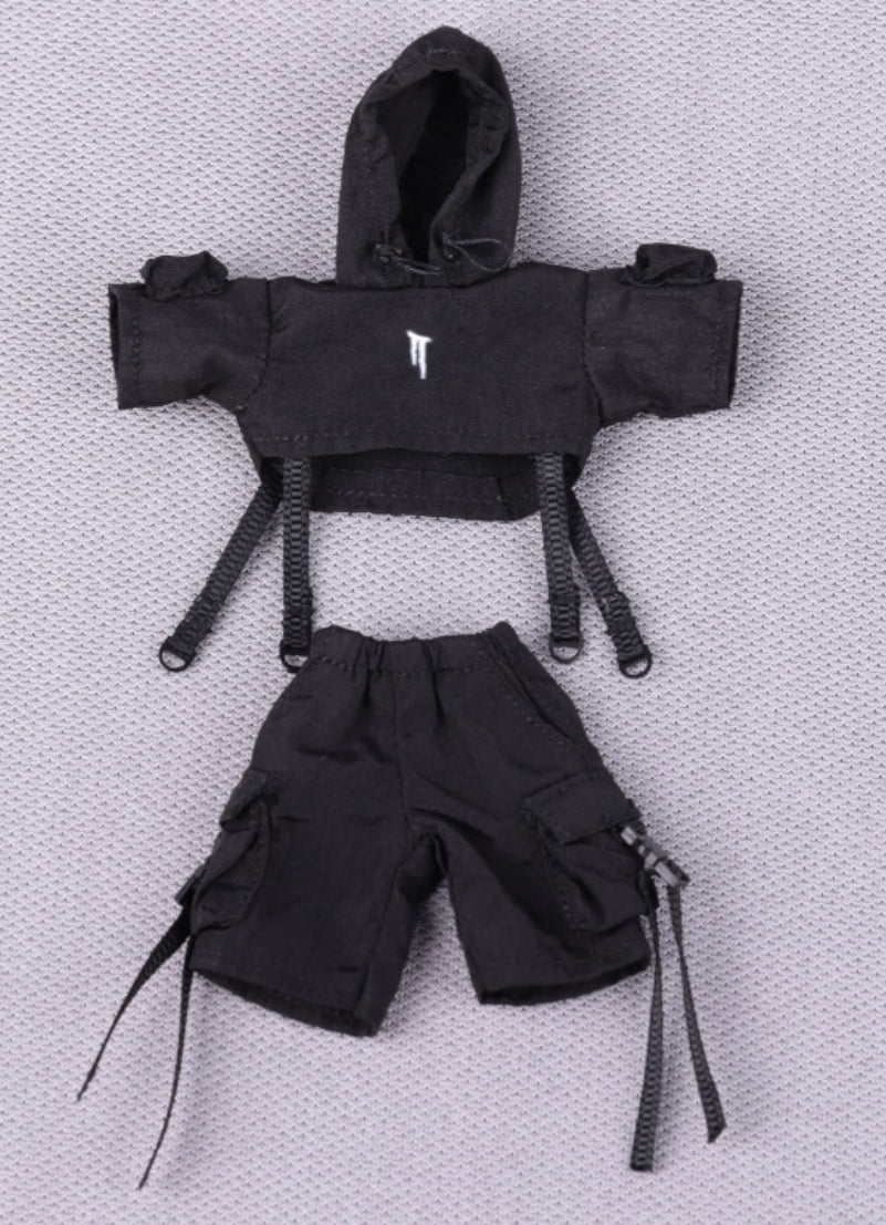 Hasuki CS012C - Figura a escala 1/12 - Ropa para muñeca: Conjunto funcional para figura de acción coleccionable de 12 pulgadas