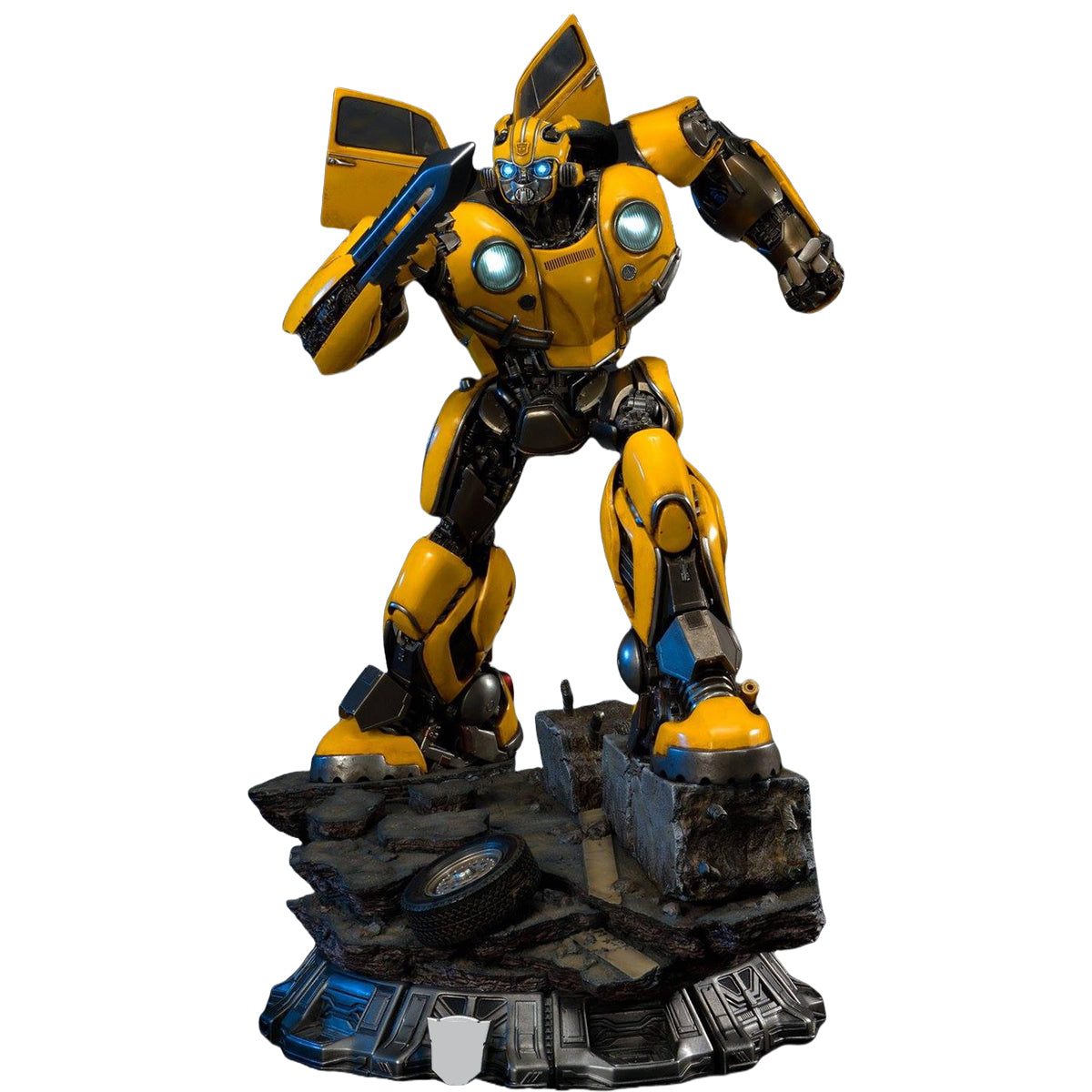 Estatua de Bumblebee de 31 pulgadas de la película derivada de Transformers de Prime 1 Studio