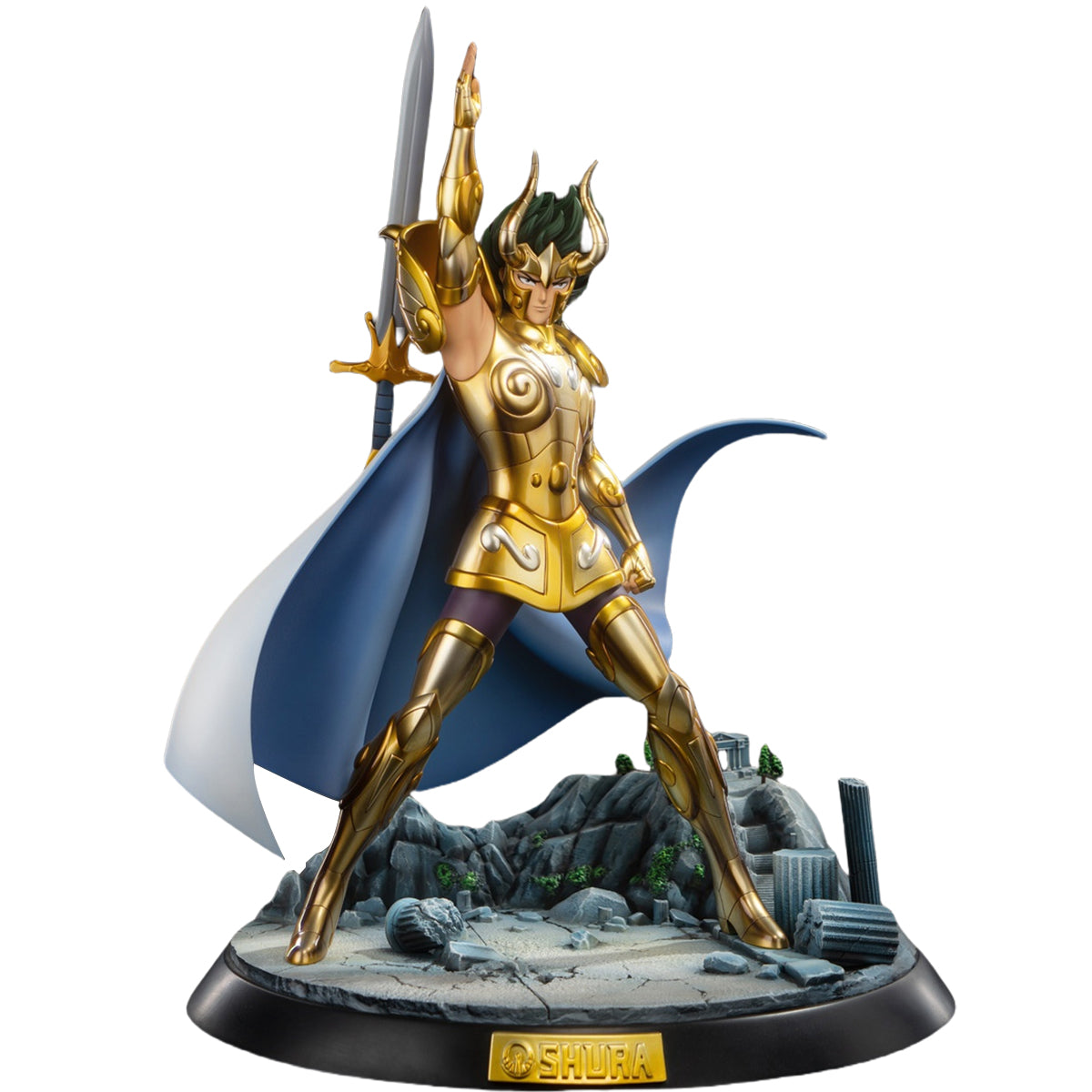 JIMEI PALACE Saint Seiya Capricorn Shura Golden Saints Series Vol.5B Art Statue