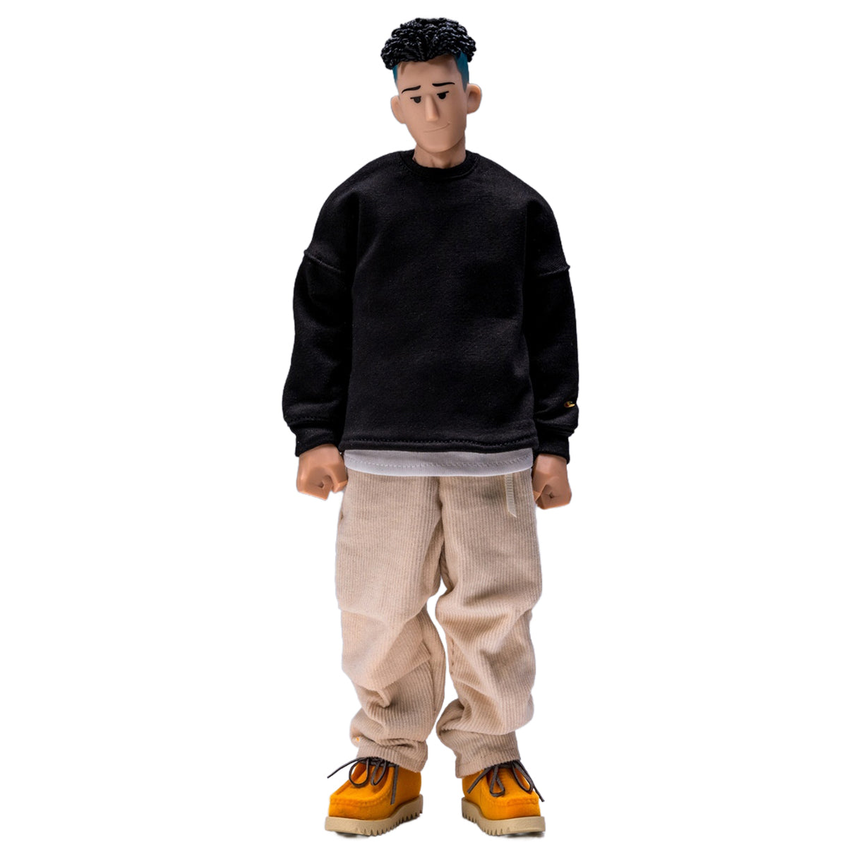 TrickyMan12 Trendy Figure Set Corduroy Clothing Set 1/12 Scale Action Figure