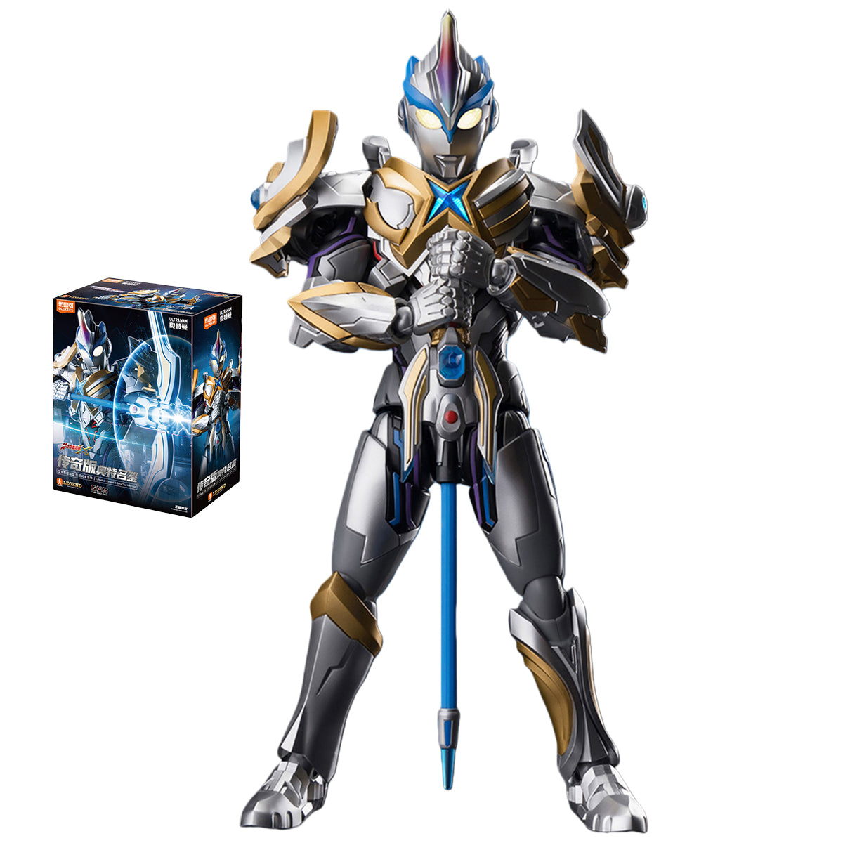 Blokees Ultraman Legendary Edition Beta Spark Armor X (Beyond Type) Assembly Model Kits