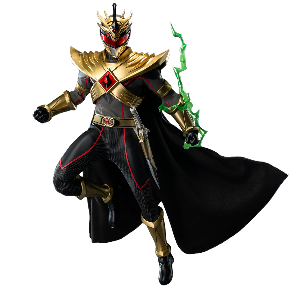 Threezero Mighty Morphin Power Rangers: Shattered Grid Lord Drakkon Evo III 3Z10260W0 1/6 Scale Action Figure