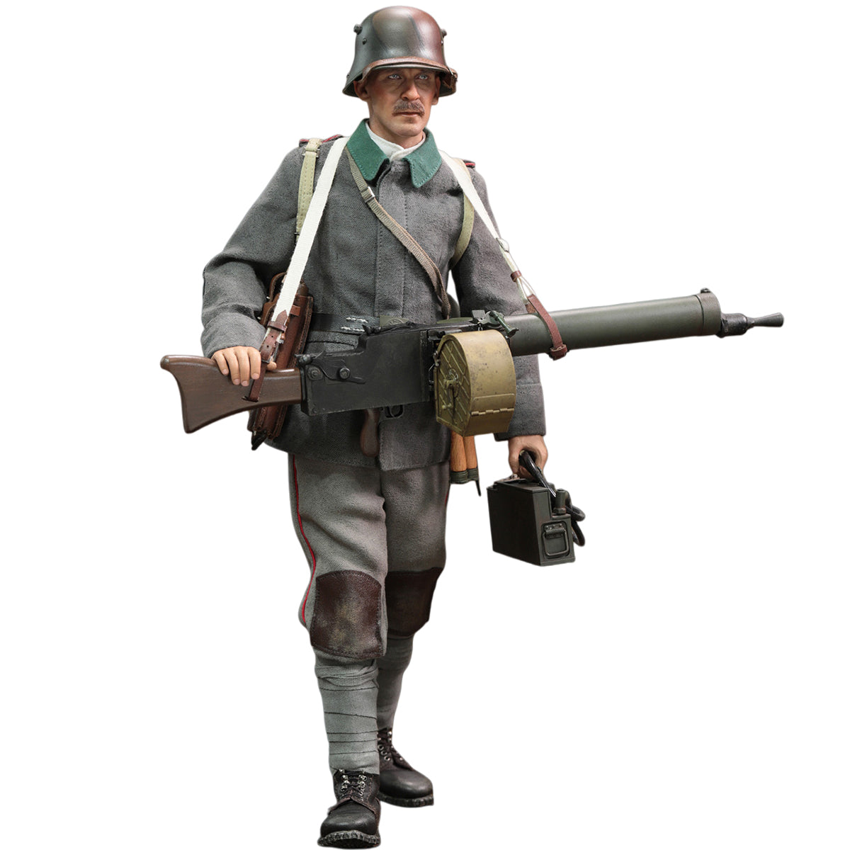 DID WWI German MG08 Machine Gunner Arthur D11015 1/6 Scale Action Figure