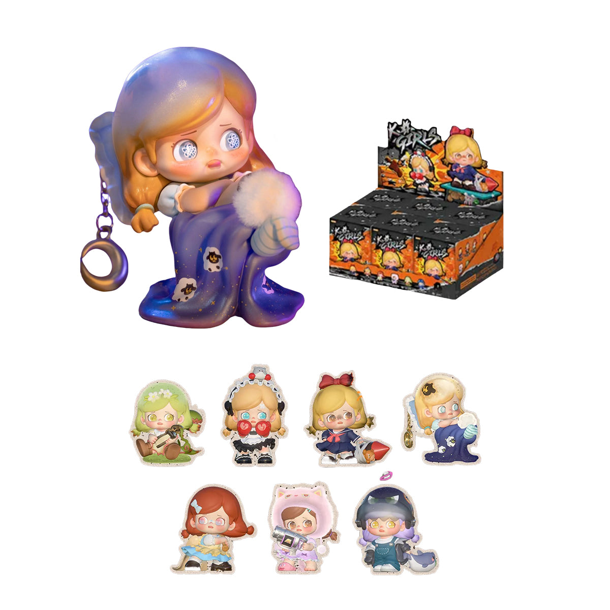 JOTOYS K.O.GRILS KOKOSA Blind Box Figure