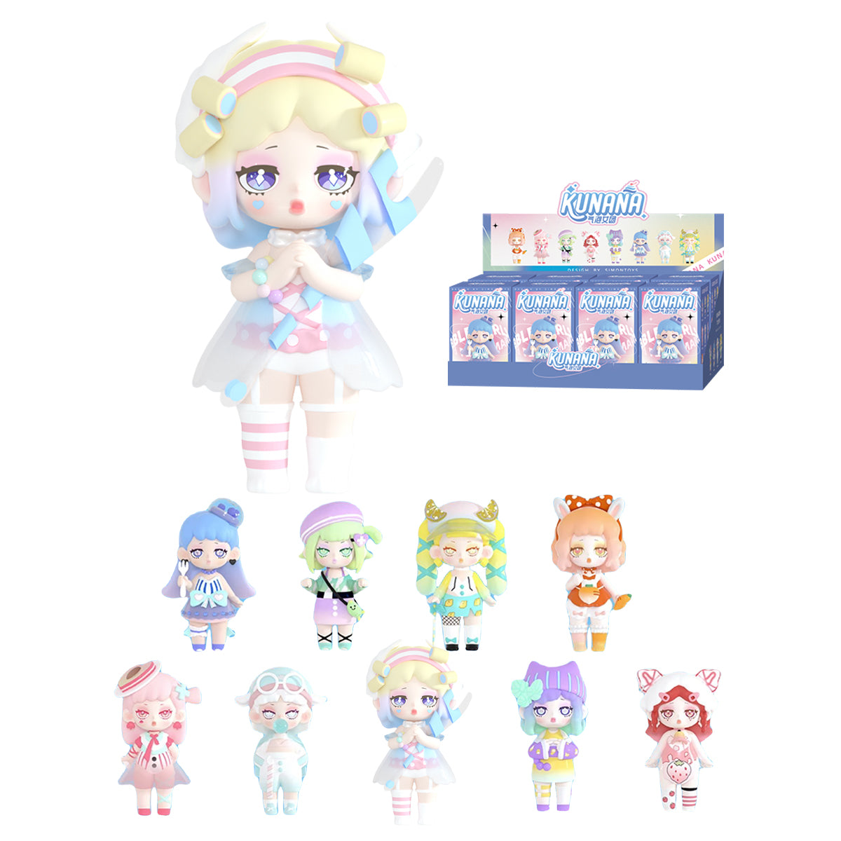 Simontoys Bubble Girl Group Blind Box Figure