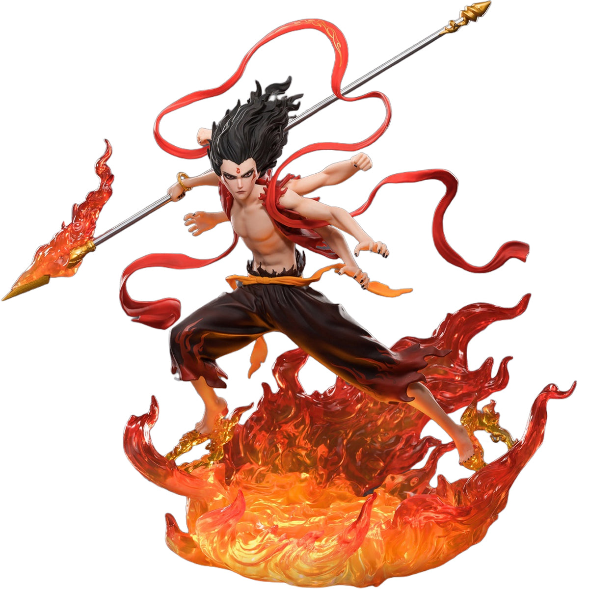 FUNCRAZY Nezha 2: The Demon Child's Sea Chaos - Six-Armed Nezha/Young Nezha/Lingzhu Version Nezha/Nezha/Ao Bing/Ao Guang/Taiyi Zhenren/Shen Gongbao/ Art Animation Movie Charcter Figurine