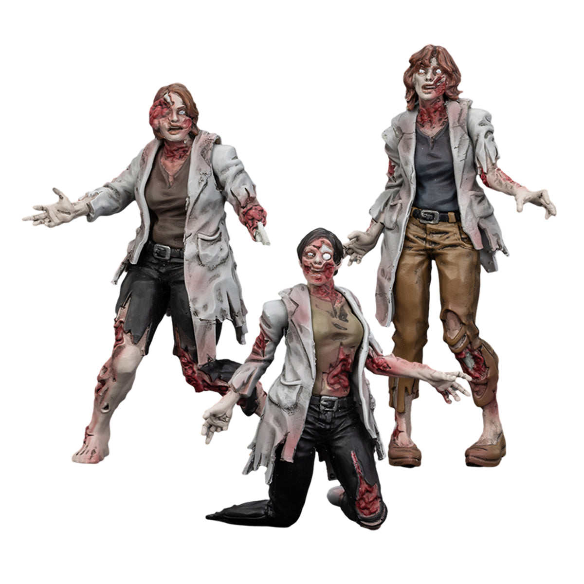 (Only Shipped to the US) JOYTOY 1/25 Dark Source Zombie Figure Scientists (Female) JT01611 Action Figures