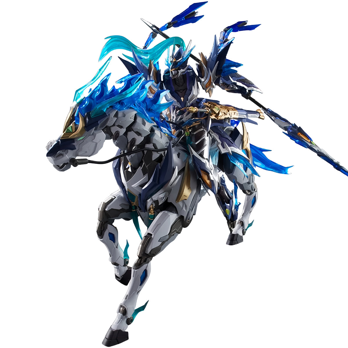 MOTOR NUCLEAR Star of Providence Zhao Yun & Jade Orchid White Dragon Horse Alloy Model Kit