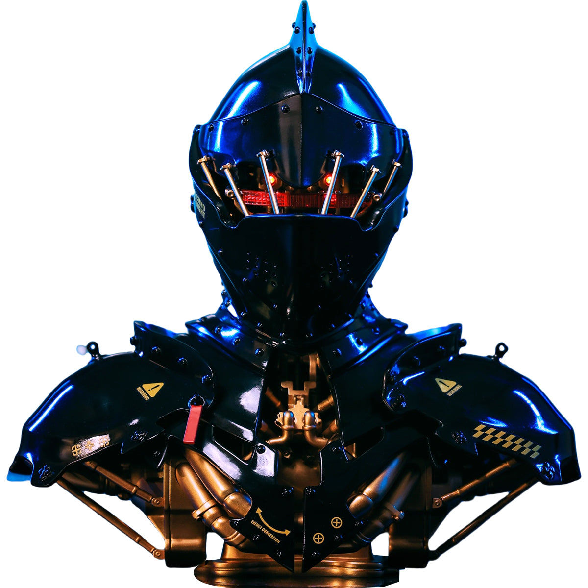 WeArtDoing, Cyber Knight Obsidian Dark/Star Silver/Gleam Void, Art Statue