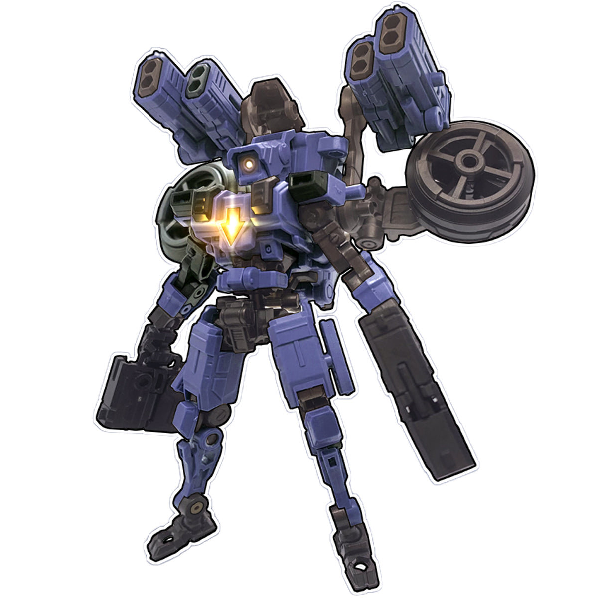 Empire Sky Studio Animation Sentinel Squad Cavalry E5-02B E5-02Y Assembly Model Kit