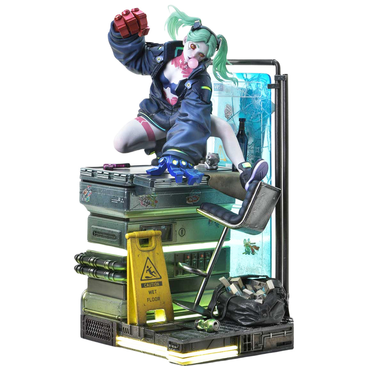 Prime 1 Statue, Cyberpunk Edgerunners Rebecca, 1/4 Art Anime Statue