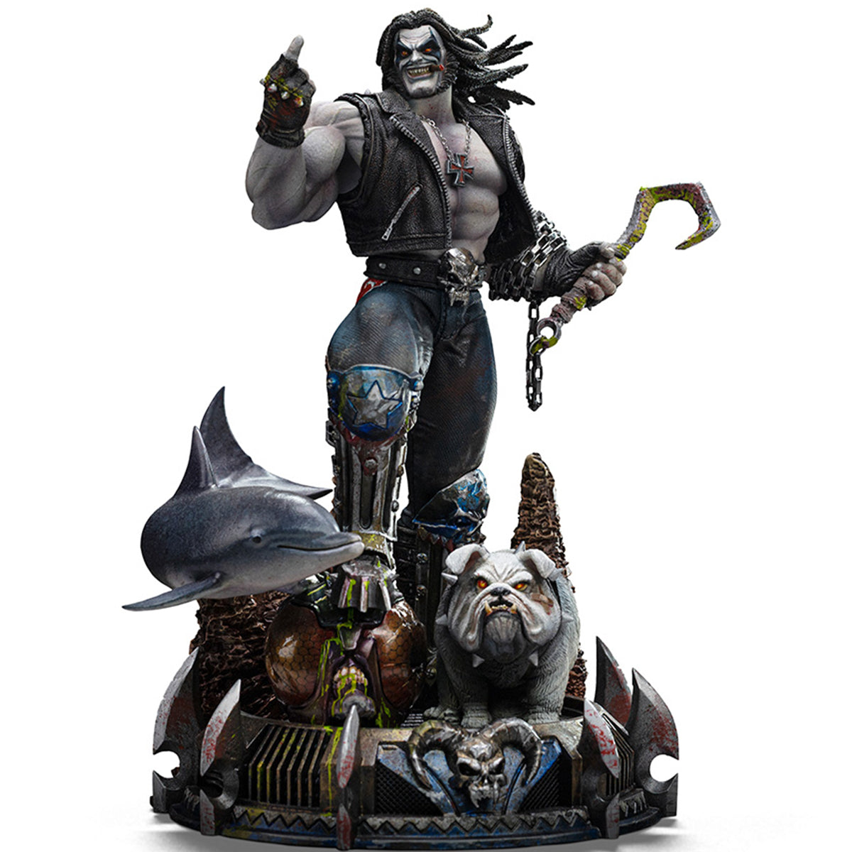Iron Studios Lobo Unleashed Art Statue