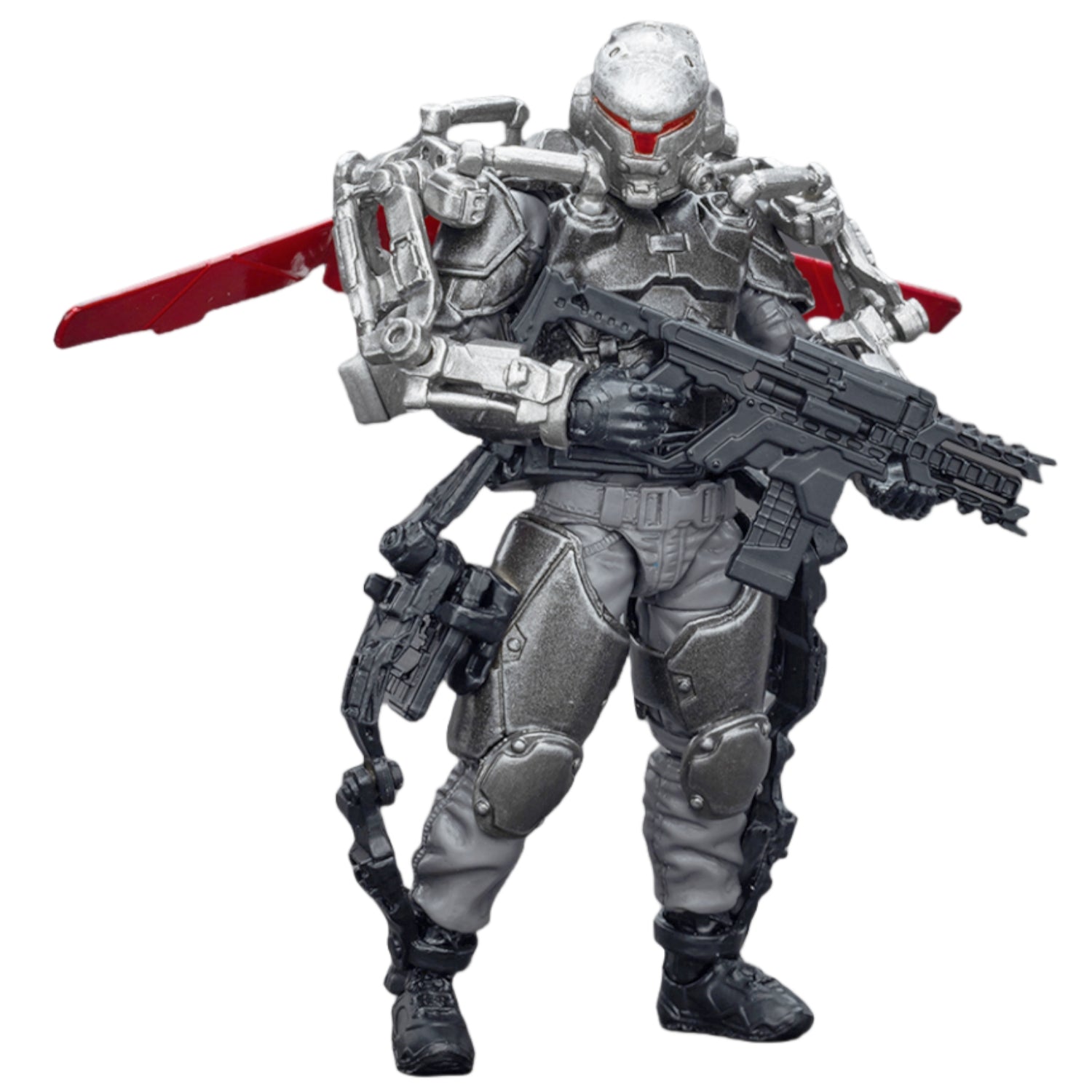 Figurine militaire de collection JoyToy : Army Builder Pack Loup solitaire avec exosquelette, figurines d'action à l'échelle 1:18 JT1743