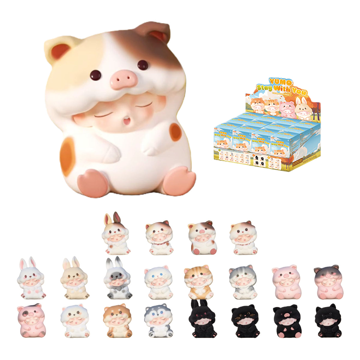 JOTOYS YUMO Stay with You Series Set Blind Box Figure