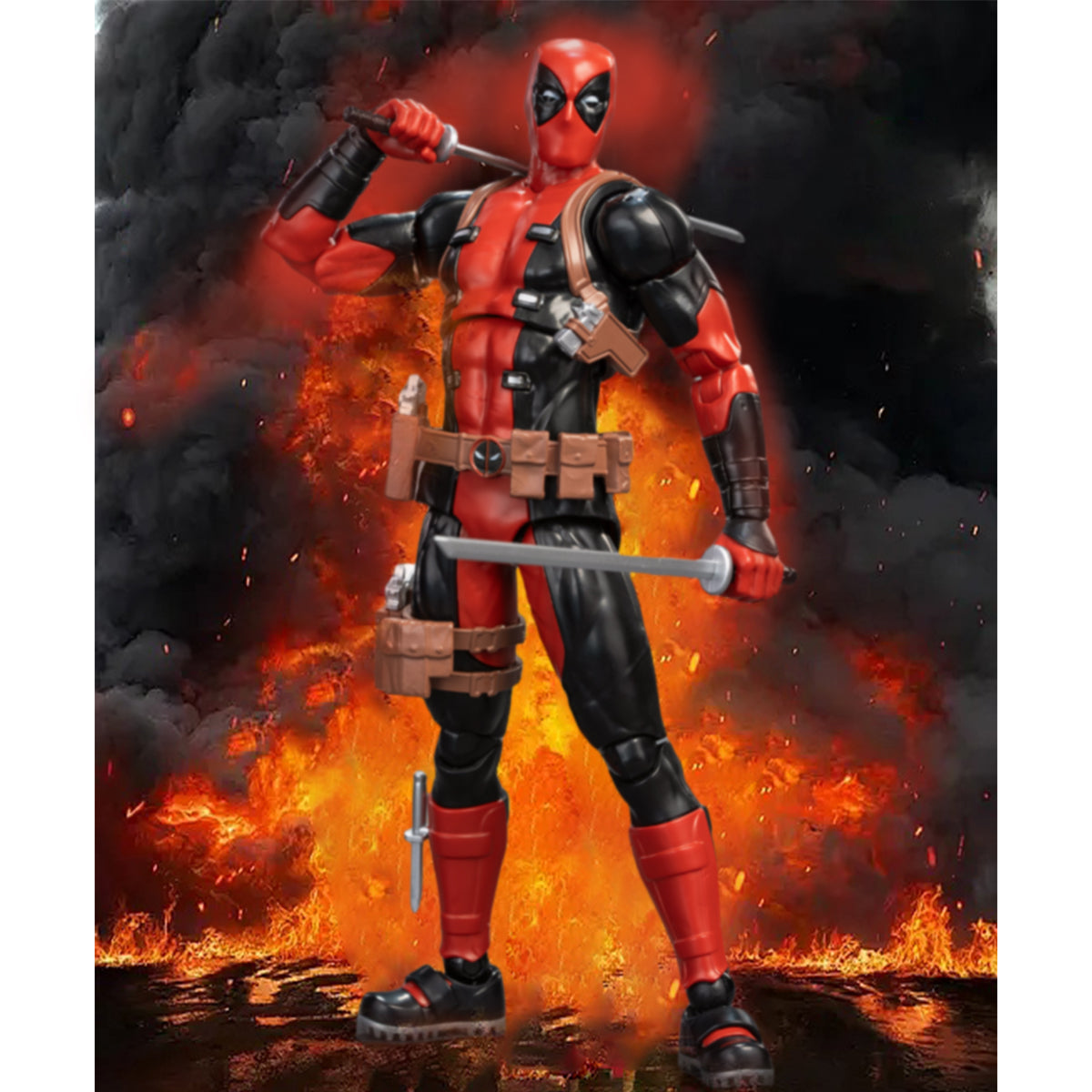 Fondjoy 1/12 Marval Quick-Assembly Series DeadPool MV24202 Model Kits