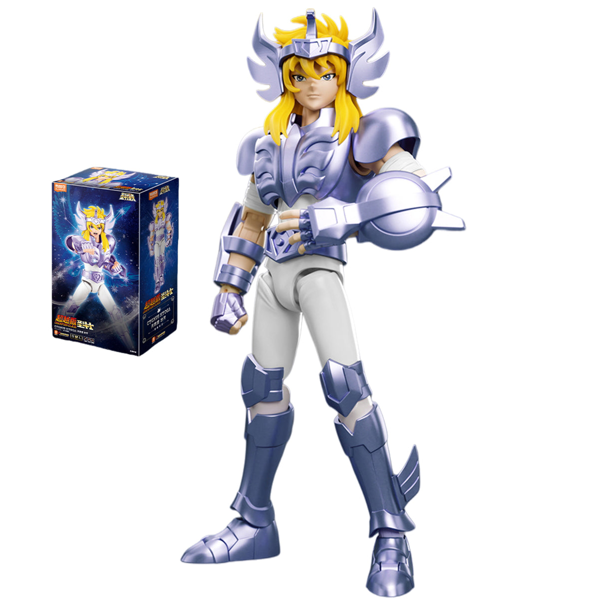 Blokees Saint Seiya Champion Class AQUARIUS CAMUS CYGNUS HYOGA Assembly Model Kits