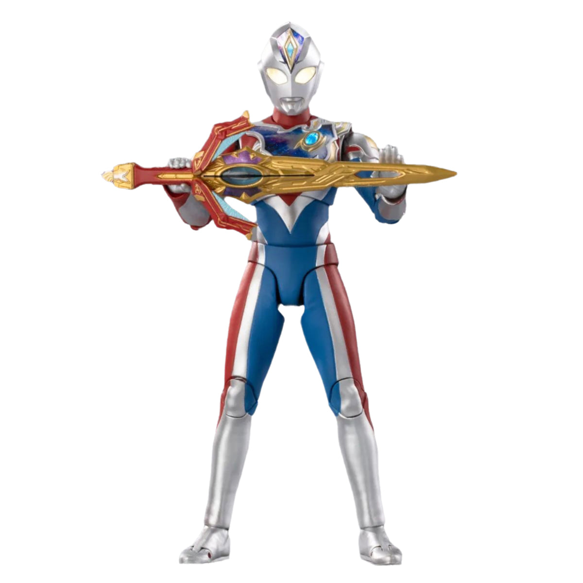 ZD Toys, Ultraman Decker Shiny Type, Action Figure Full Set