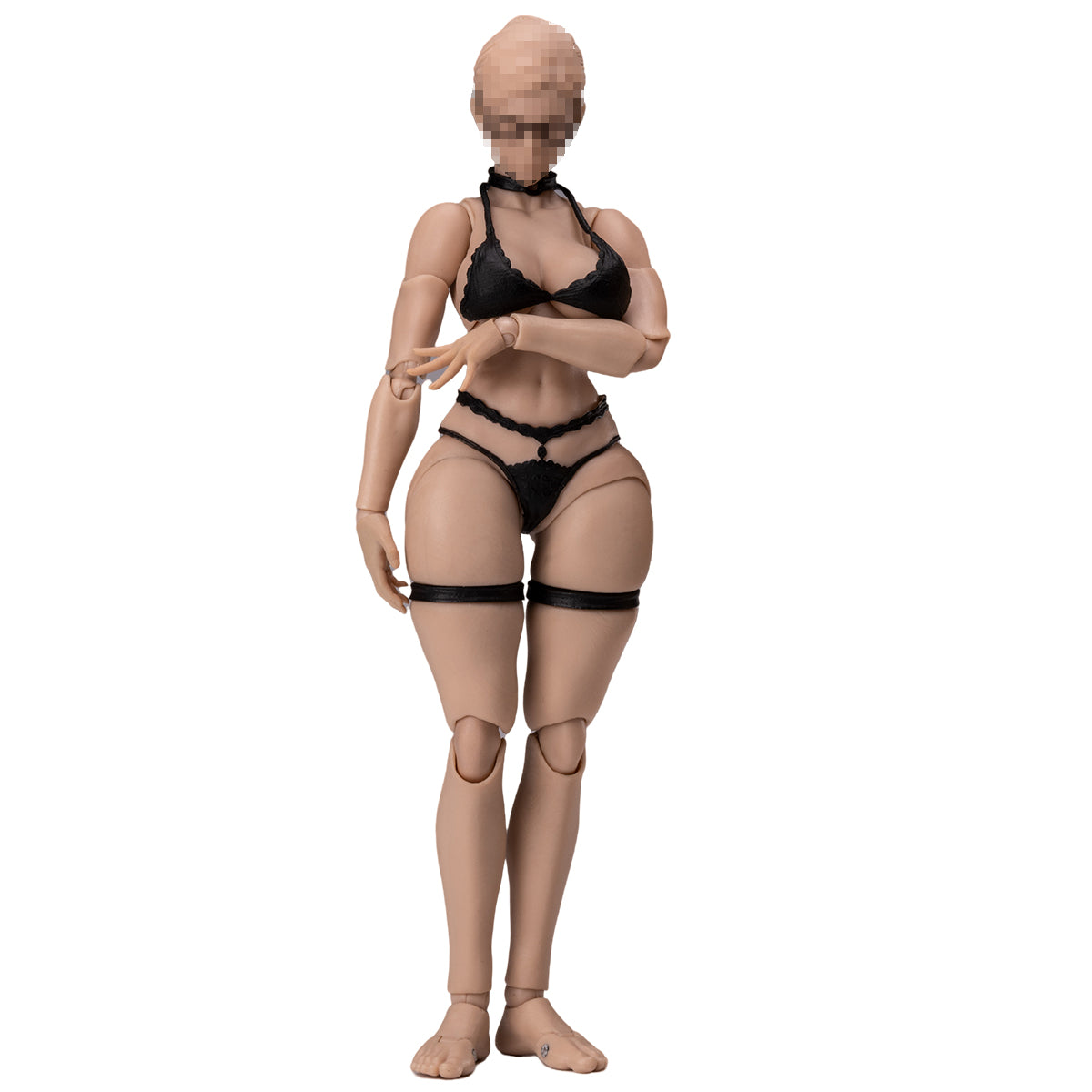NOTTAA Female Super Articulated Joints: Xiao Fang & Serena NT-04 Detachable Neck Joint & Fixed Neck Joint 1/12 Scale Action Figure Body