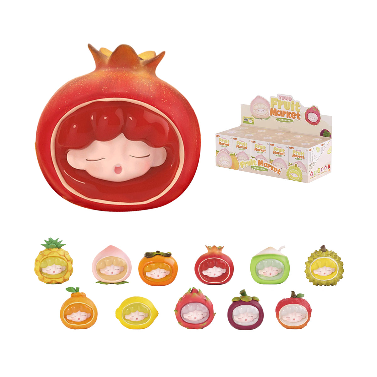 JOTOYS YUMO Fruit Market Series Set Blind Box Figure