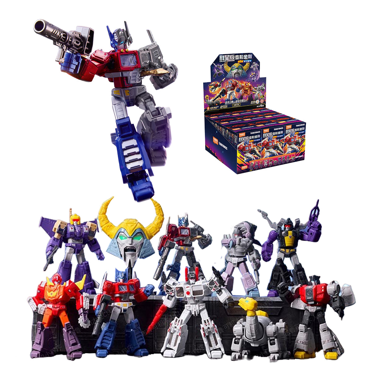 BLOKEES Transformers Galaxy Version Wave 8: Passing the Torch 71108 Blind Box Figure
