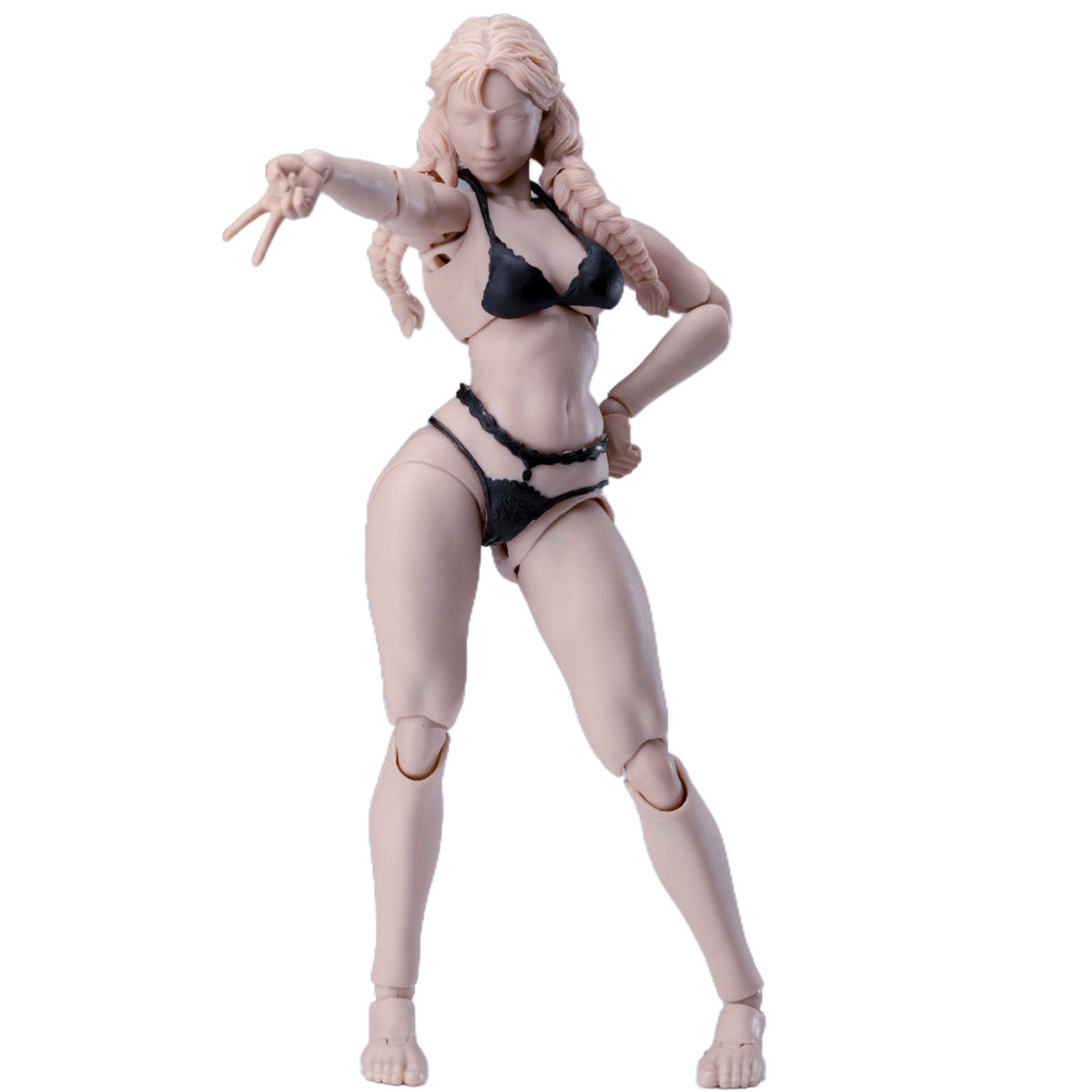 NOTTAA Female Super Articulated Joints: Xiao Fang & Serena NT-04 Detachable Neck Joint & Fixed Neck Joint 1/12 Scale Action Figure Body