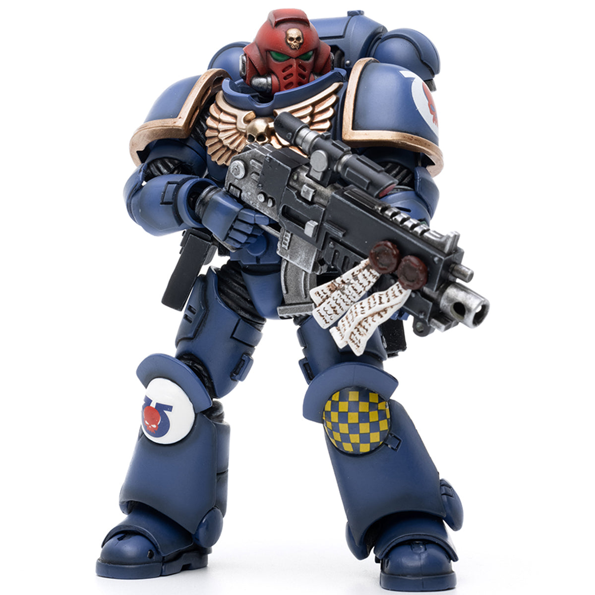(Only Shipped to the US) JOYTOY Ultramarines Heroes of the Chapter Brother Veteran Sergeant Castor 1/18 Warhammer 40,000 Reissue Action Figures