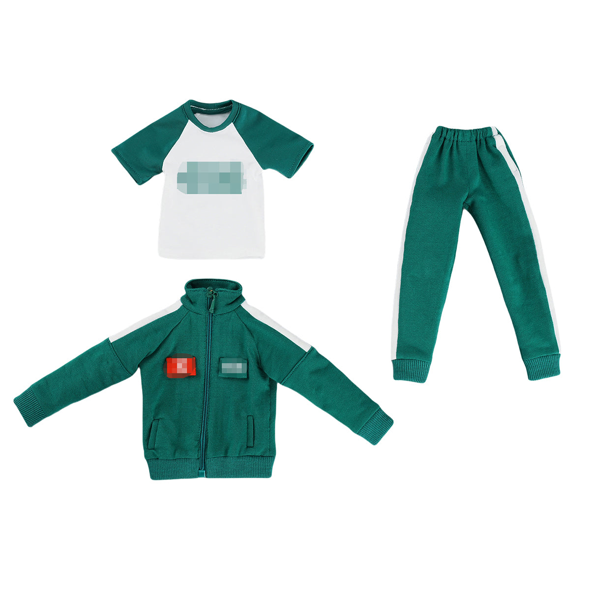 ZYTOYS Men's Sportswear School Uniform Doll Clothes Accessory Fit 1/6 Scale 12-inches Figure