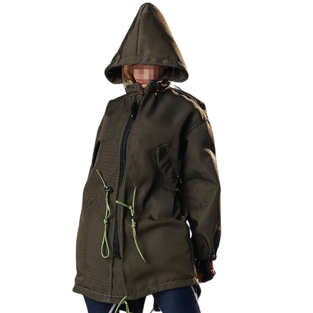 JIAOUDOLL Male/Female Coat Trench Jacket Doll Clothes Accessory Fit 1/6 Scale 12-inches Action Figure