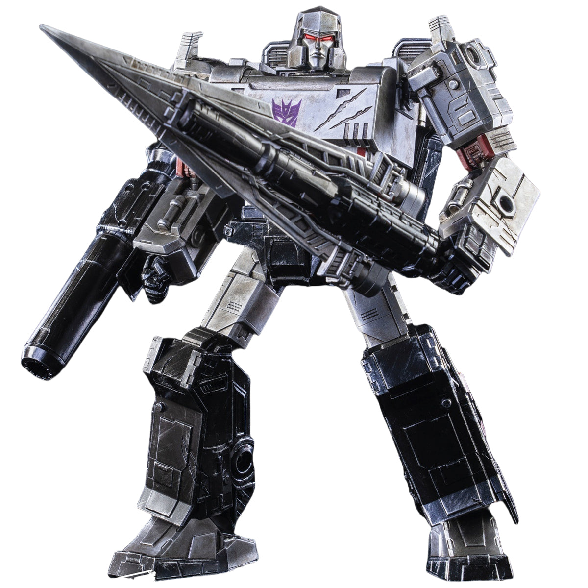 Figuras de acción Megatron de Threezero de 25 cm de Transformers: La Guerra por Cybertron Trilogy - DLX