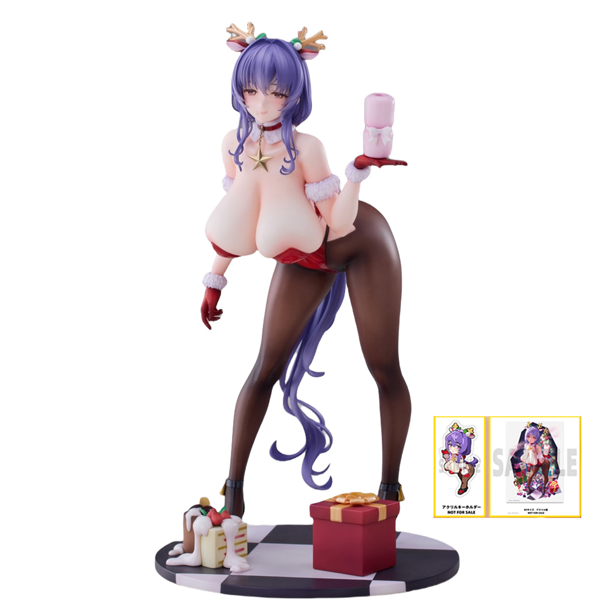 PinkMango, Succubus Homestay Sakimai Shiori Christmas Costume, Art Anime Statue
