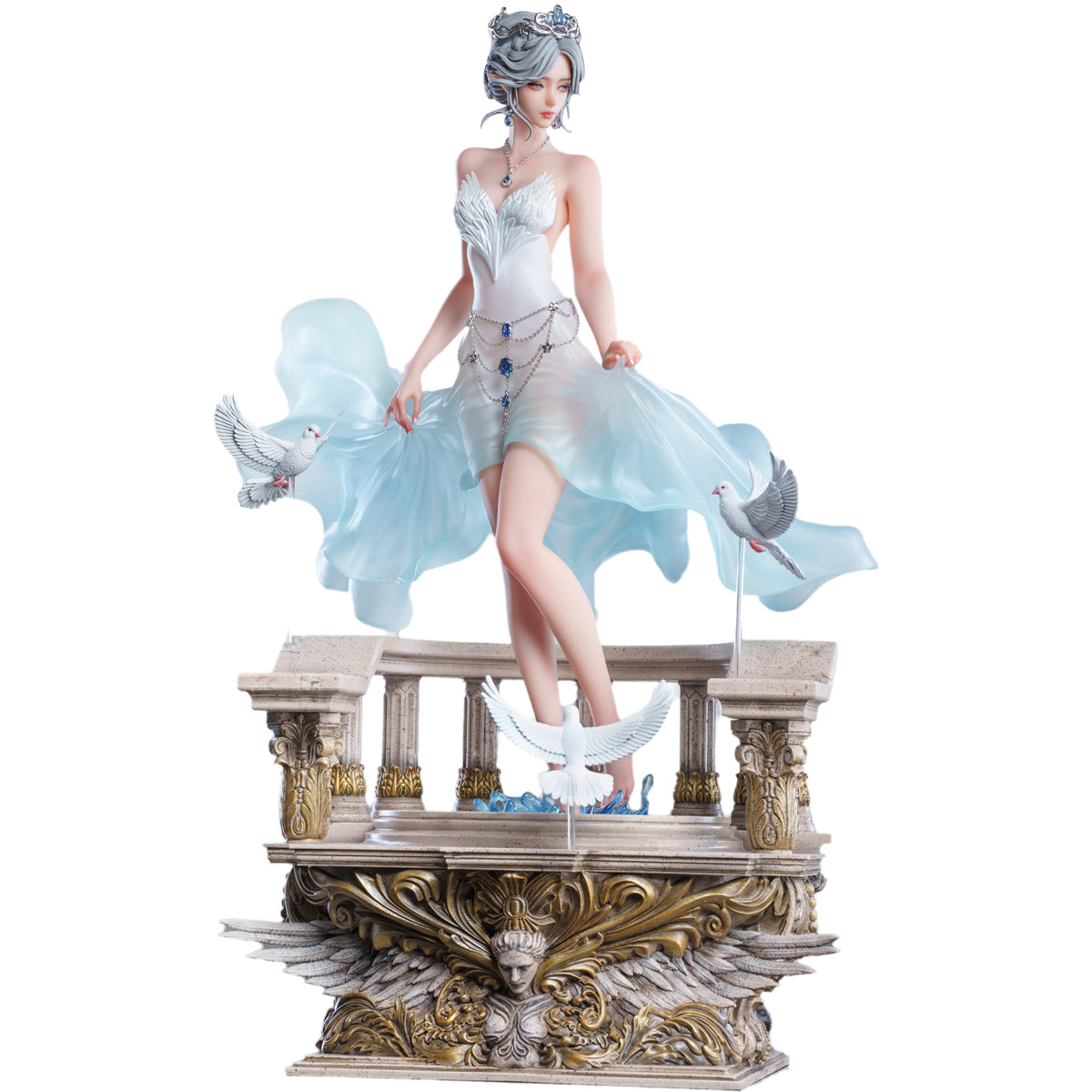 Estatua de cuello redondo Tamashii Katana Kaishin Smoke Rimbuchi