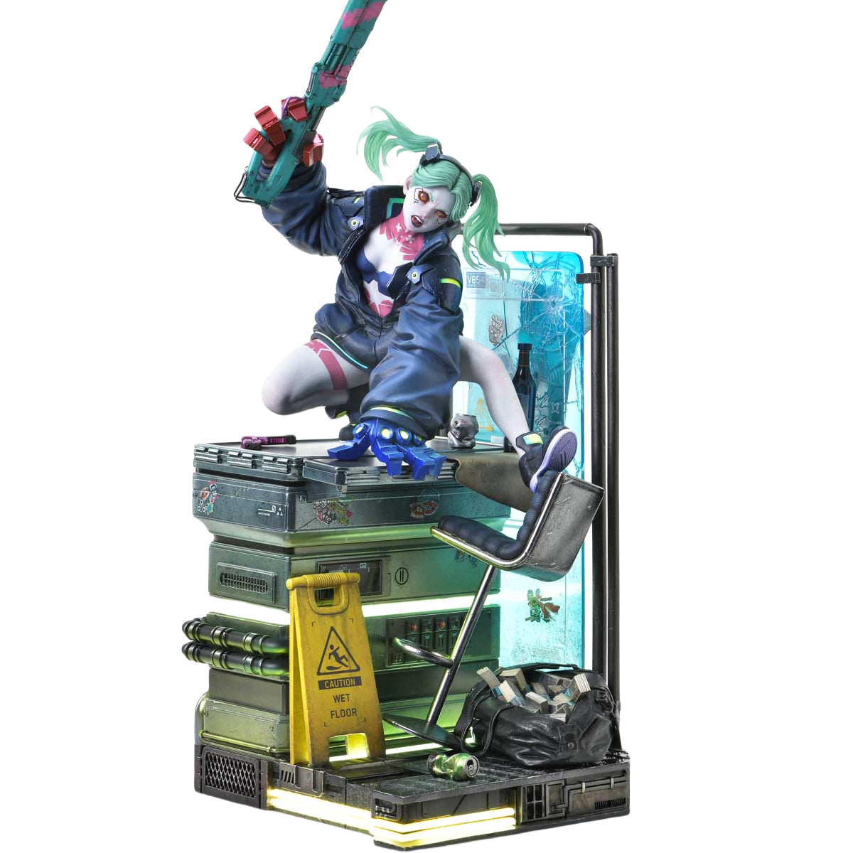 Prime 1 Statue, Cyberpunk Edgerunners Rebecca, 1/4 Art Anime Statue