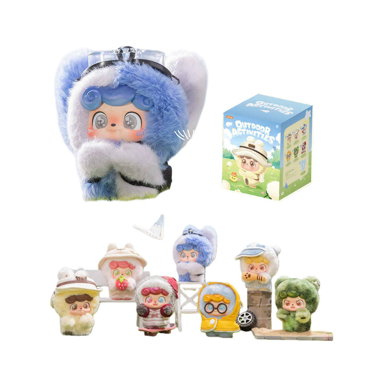 JOTOYS Q.Kid Outdoor Activities Series Blind Box Figure