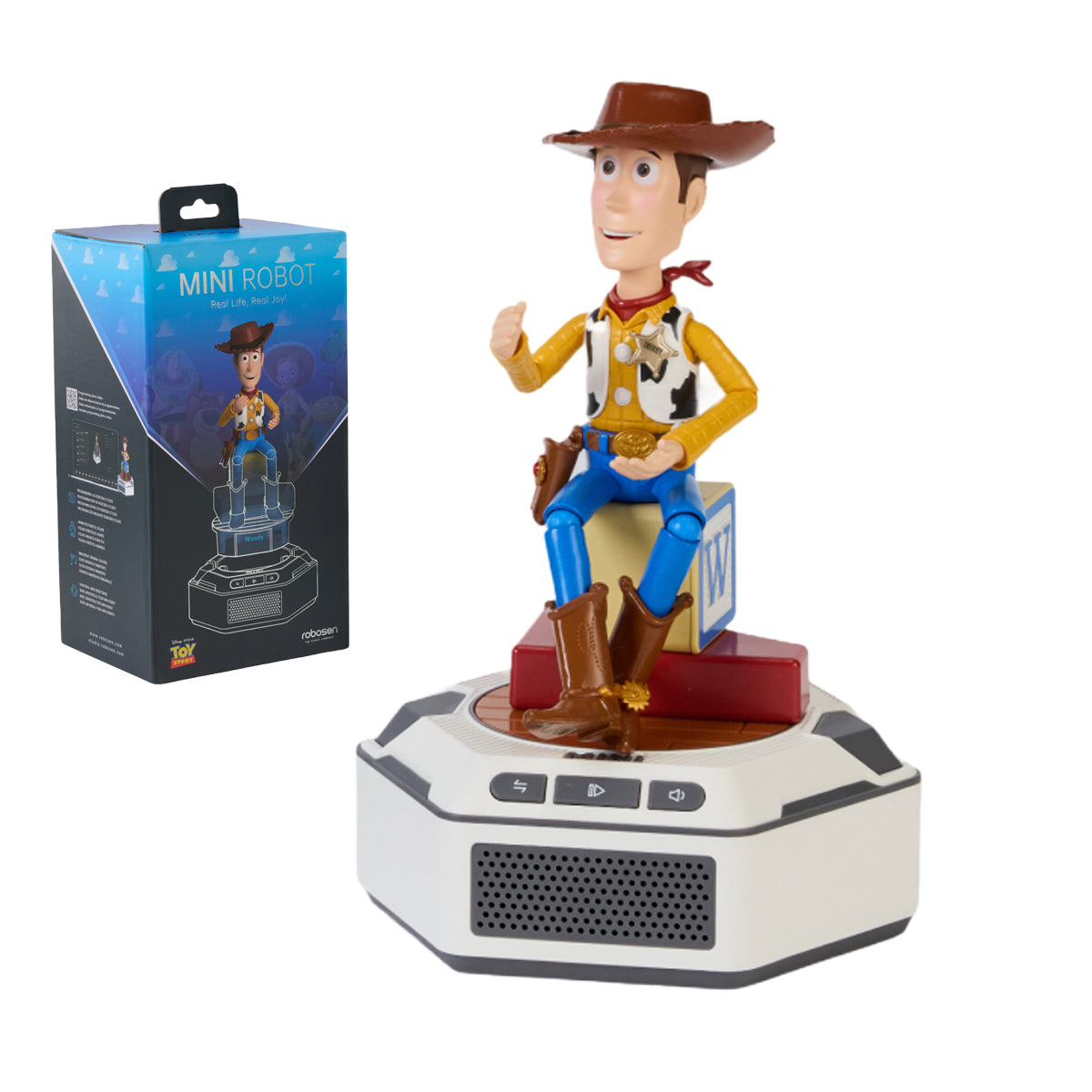 Robosen Mini Robot Toy Story WALL·E/EVE/Woody/Jessie/Buzz Lightyear/REX/Lots-o'-Huggin' Bear/Action Figure Set