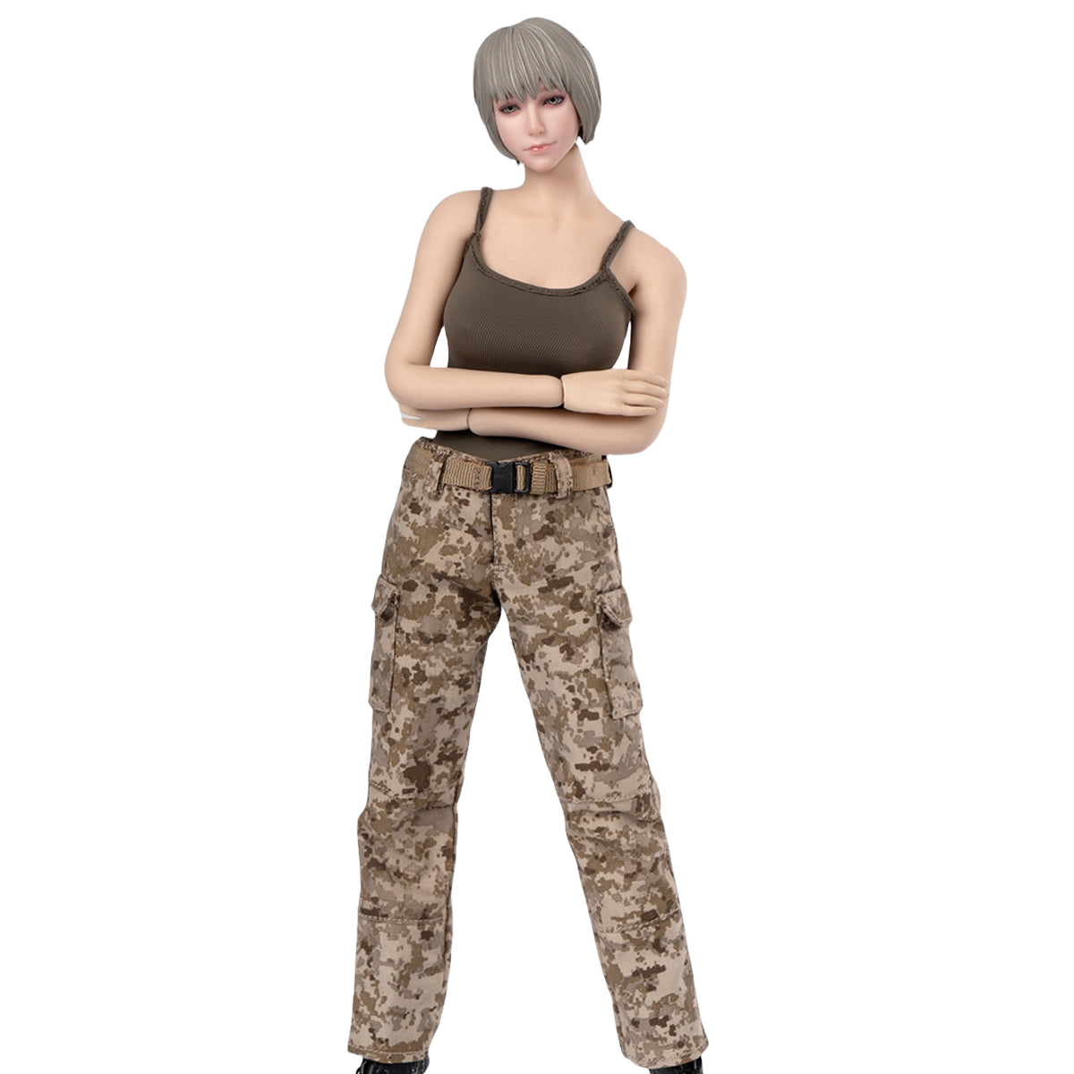 Toyscentre, Female Vest Pants Trousers Set, Doll Clothes Accessory for 12-inches Action Figurine