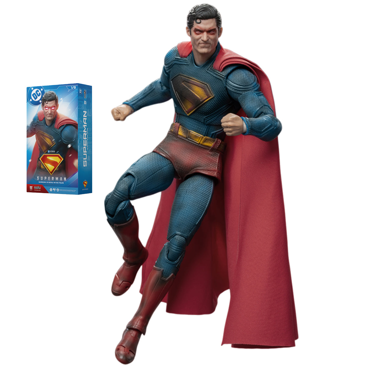 Fondjoy DC Series DC1017B Battle-Damaged New Superman 1/9 Scale Action