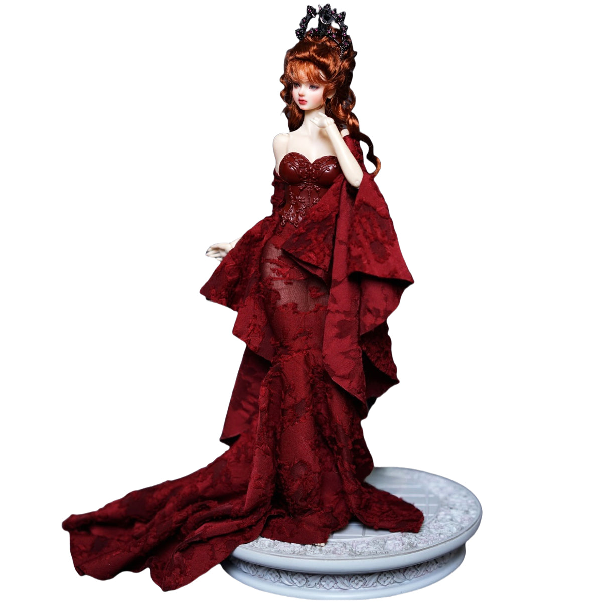 Dimlight Girl Women's Wardrobe Series Vol.3 - Bloody Mary Dress Red For Figures