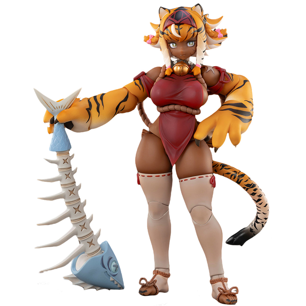Snail Shell, Tiger Girl Garu with Bonus, Anime Action Figure
