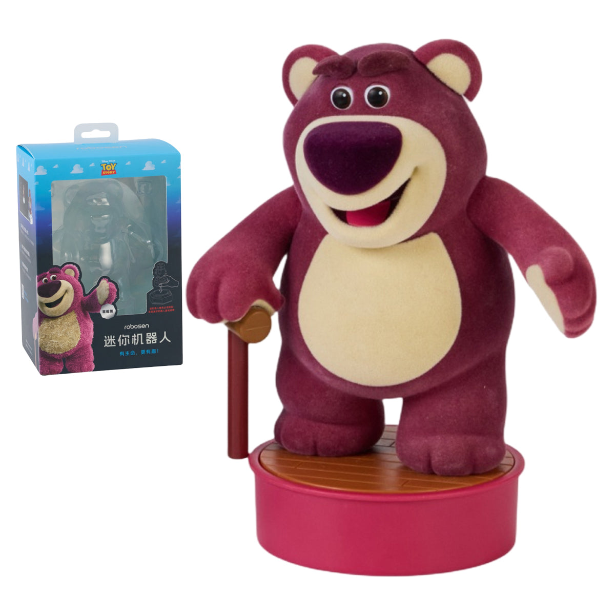 Robosen Mini Robot Toy Story Lots-o'-Huggin' Bear/REX/Buzz Lightyear/WALL·E/EVE/Alien/Woody/Jessie/Mini Base Action Figure Set