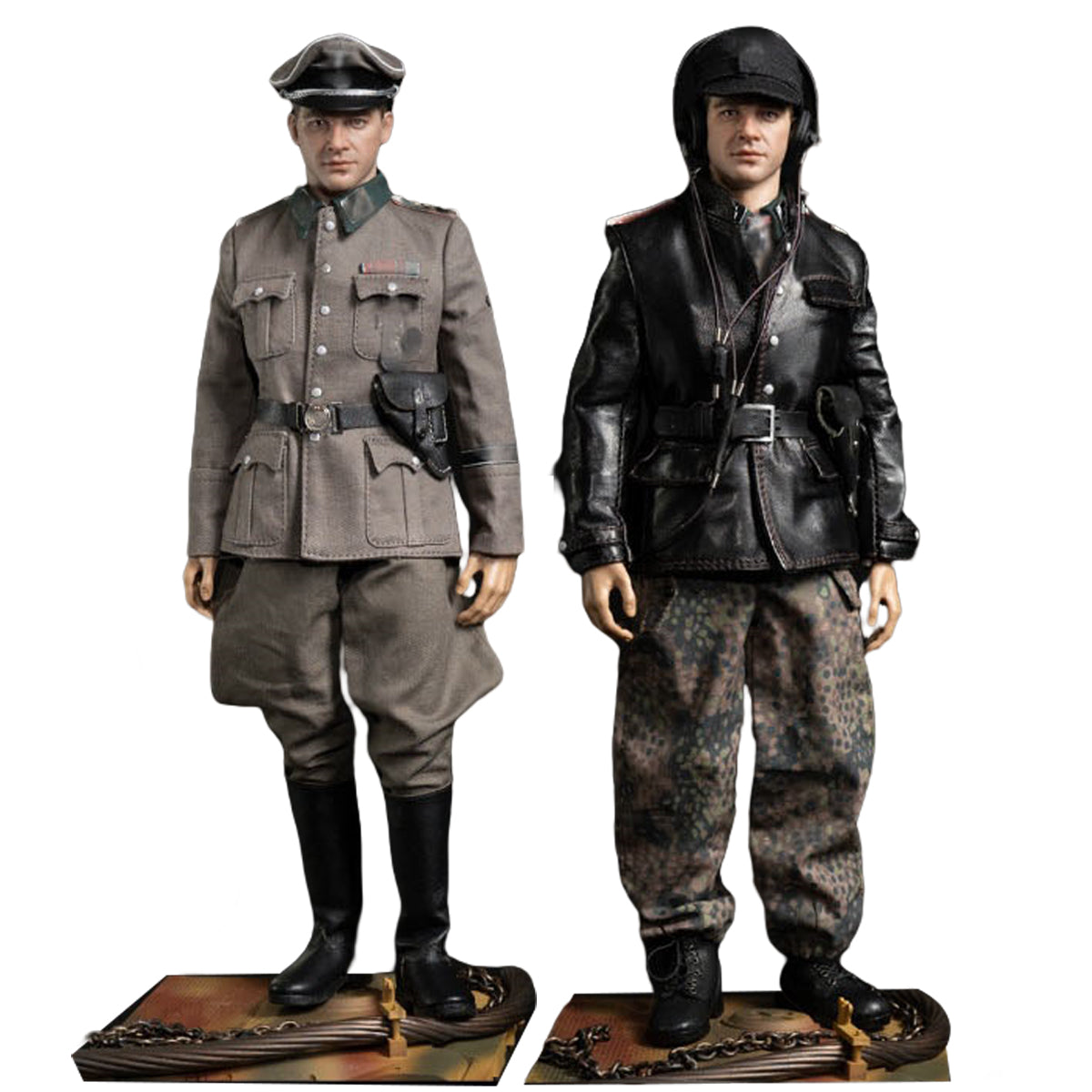 Figura LPMW Facepool Discover History Series Panzer Ace Tiger Tank Commander Wittmann Edición especial Figuras de acción