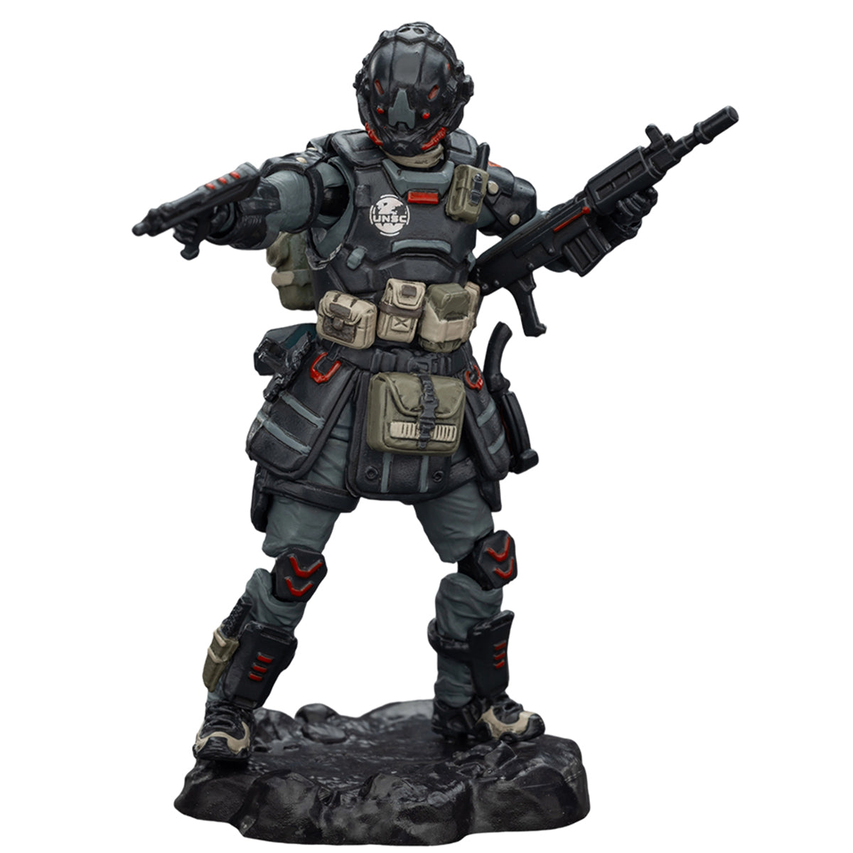 JOYTOY UNSC Sniper Mason/Medic Levi/Assaulter Samuel/Breacher Benjamin/Infiltration Expert Arthur/Elite Soldier Hunter/Assaulter Elias/Assaulter Liam 1/25 Scale Action Figure