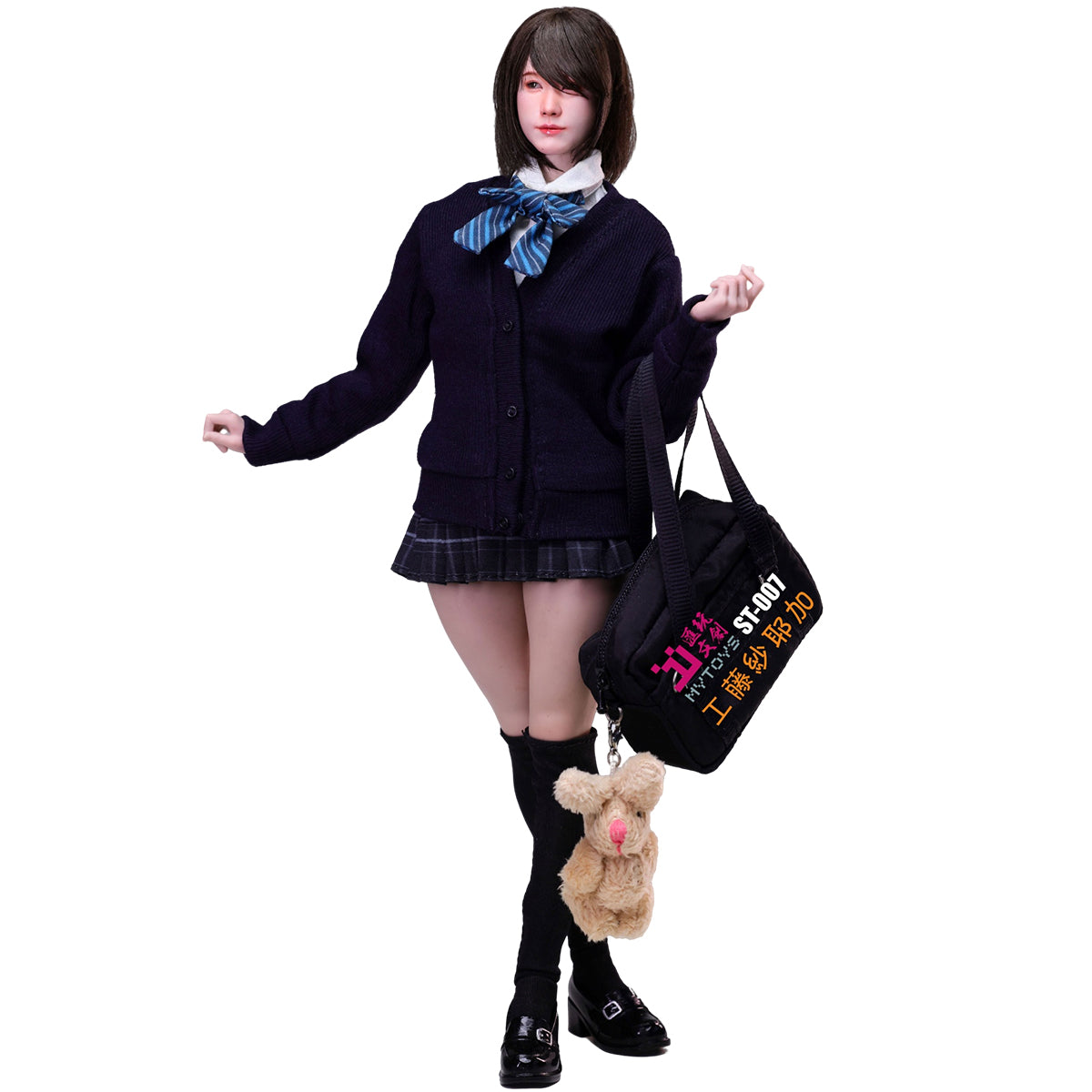 MYTOYS ST-007 ST-008 Kudo Sayaka Hair 1/6 Scale Action Figure