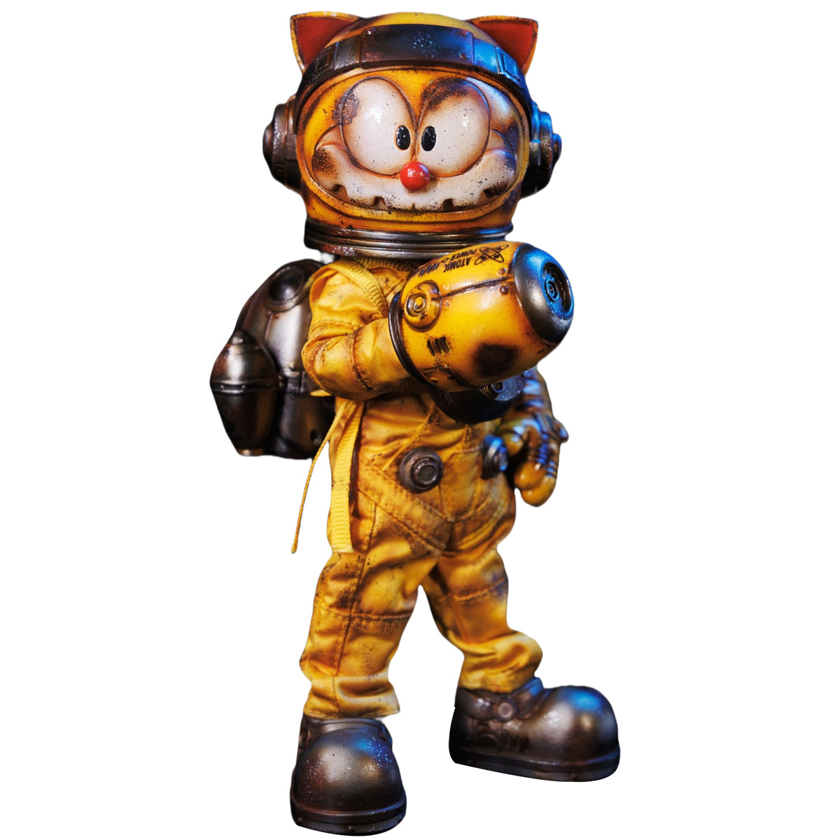 WeArtDoing Time Warrior Series Wasteland: Space Mouse Fallout Fighter-Yellow Action Figure