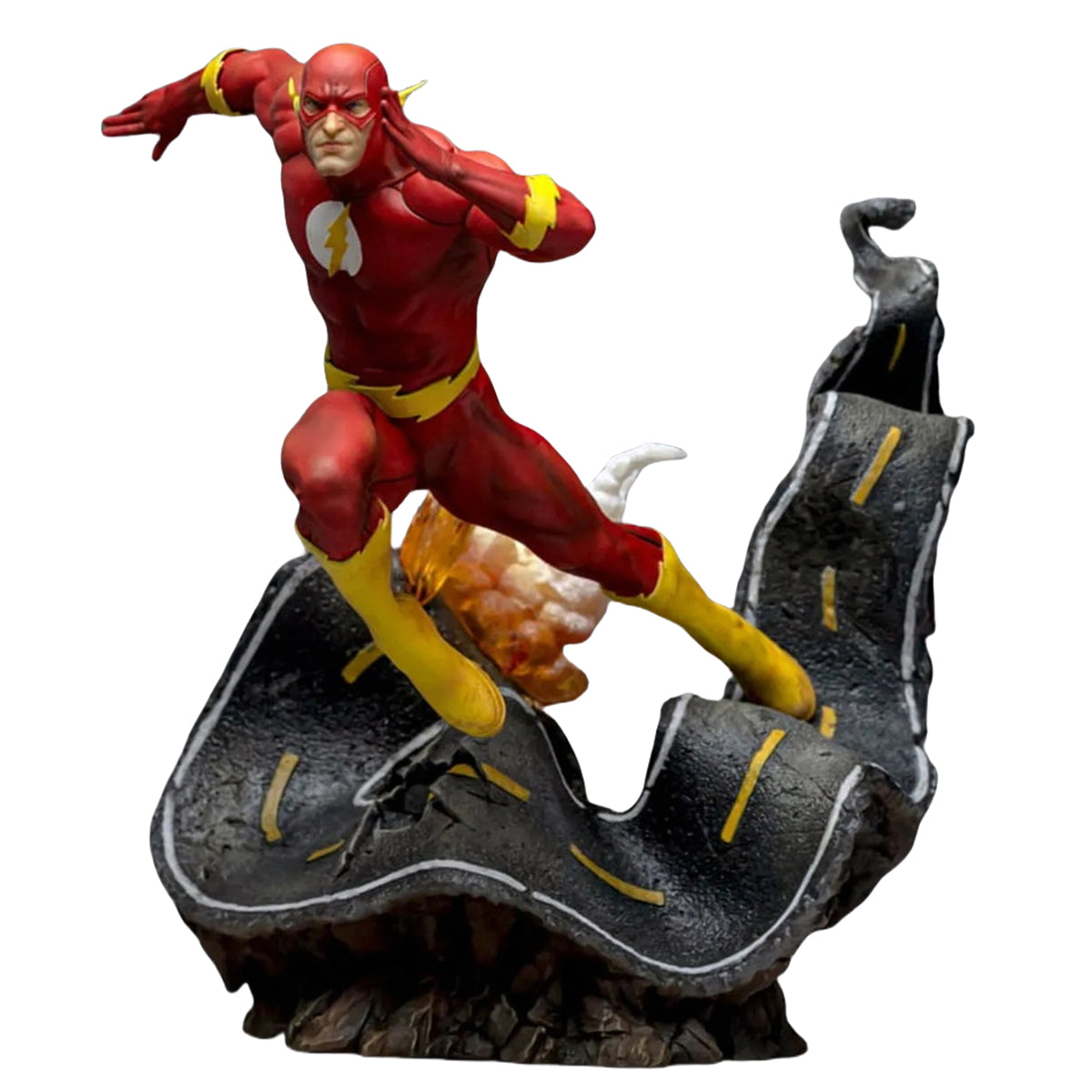 Estatua de la película Flash Art de Iron Studios