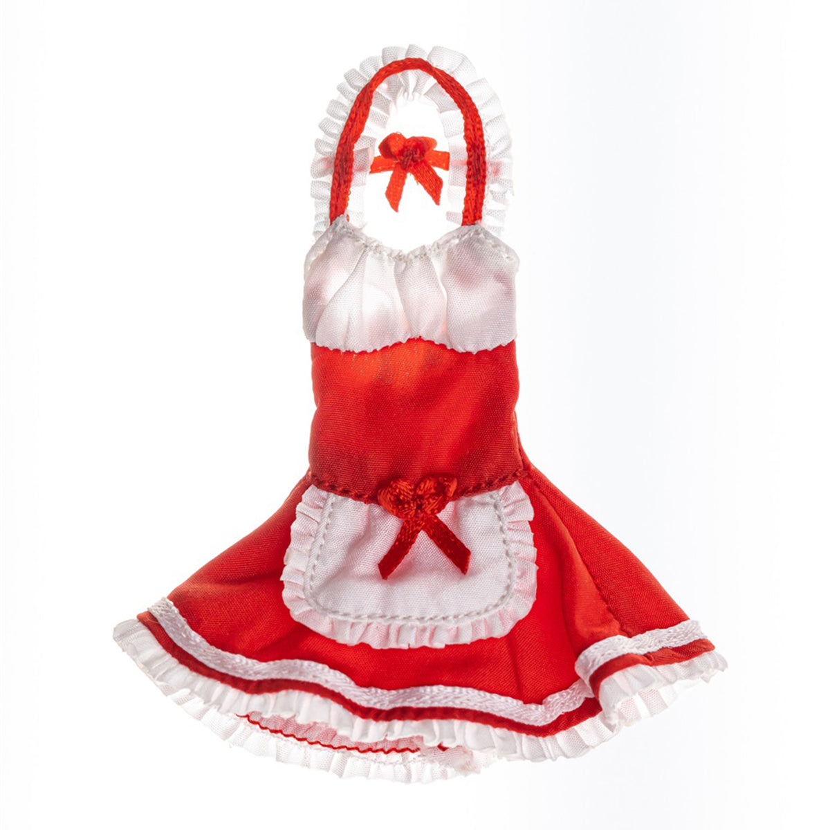 HASUKI 1/12 Maid Outfit Doll Clothes Costume Accessory for 6-inches Figure