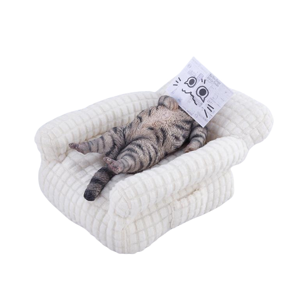 JXK, Lazybones Cat, Static Animal Figurine