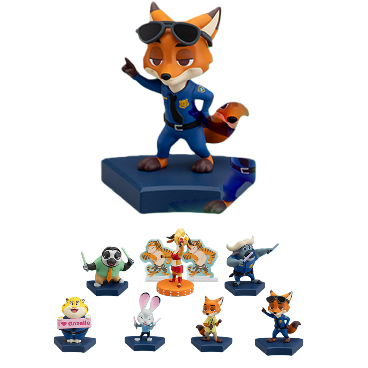 Beast Kingdom Walt Disney MEA-074 Zootopia Concert Series Single Blind Box Figure