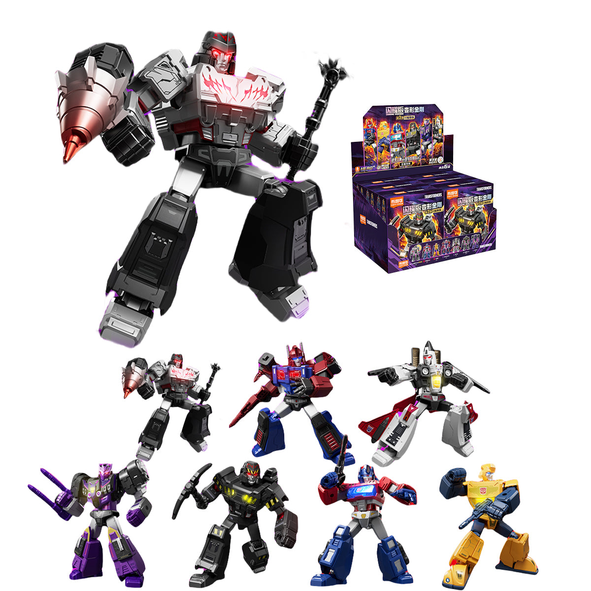 BLOKEES Transformers Shining Version 03 Shattered Universe 71123 Blind Box Figure